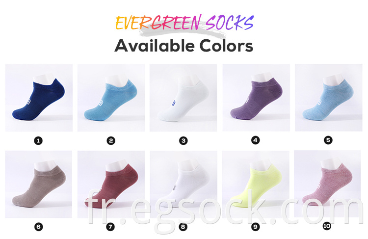 Antibacterial Blank Athletic Running Socks